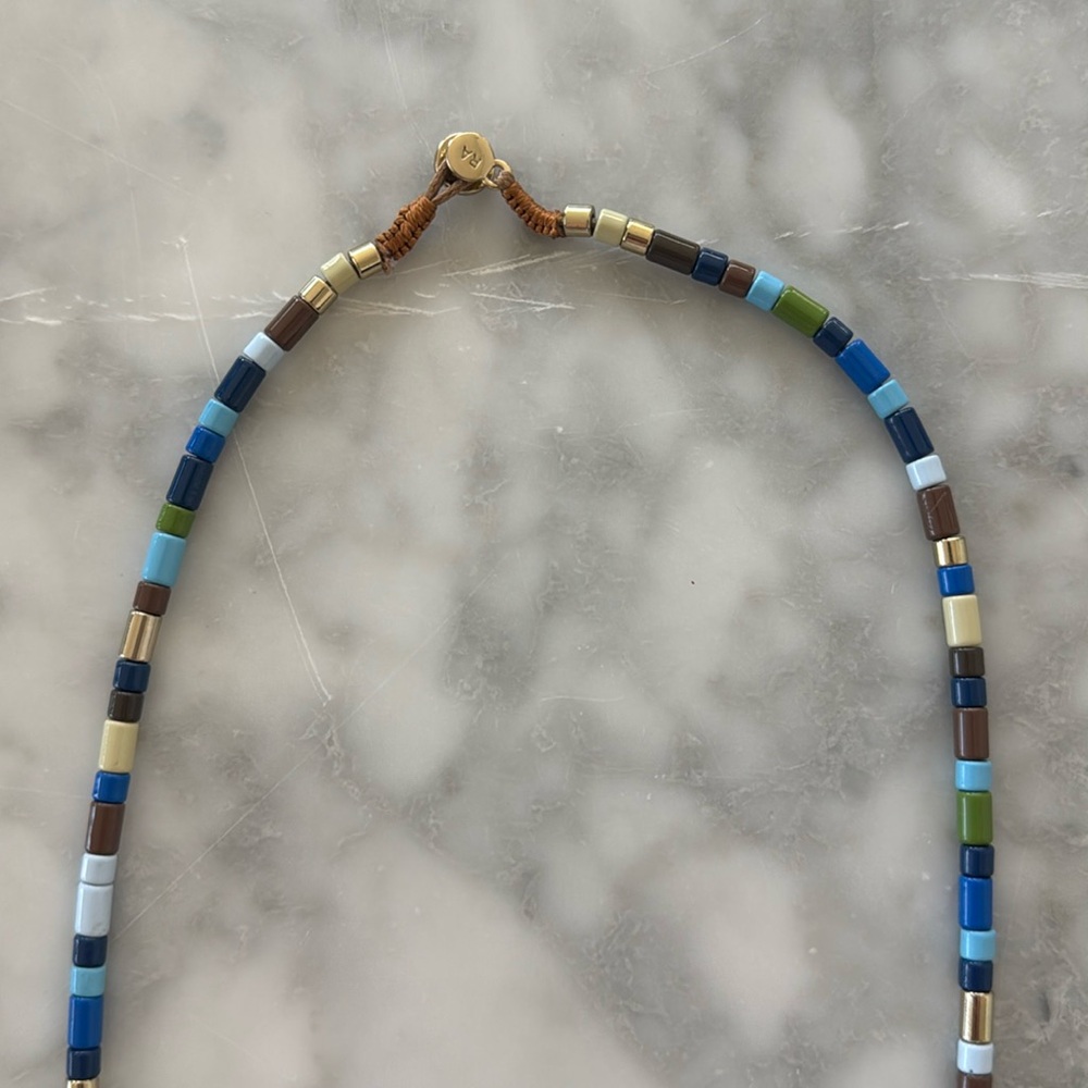 Roxanne Assoulin - Enamel Beaded Necklace, Multicolor - Picture 2 of 6